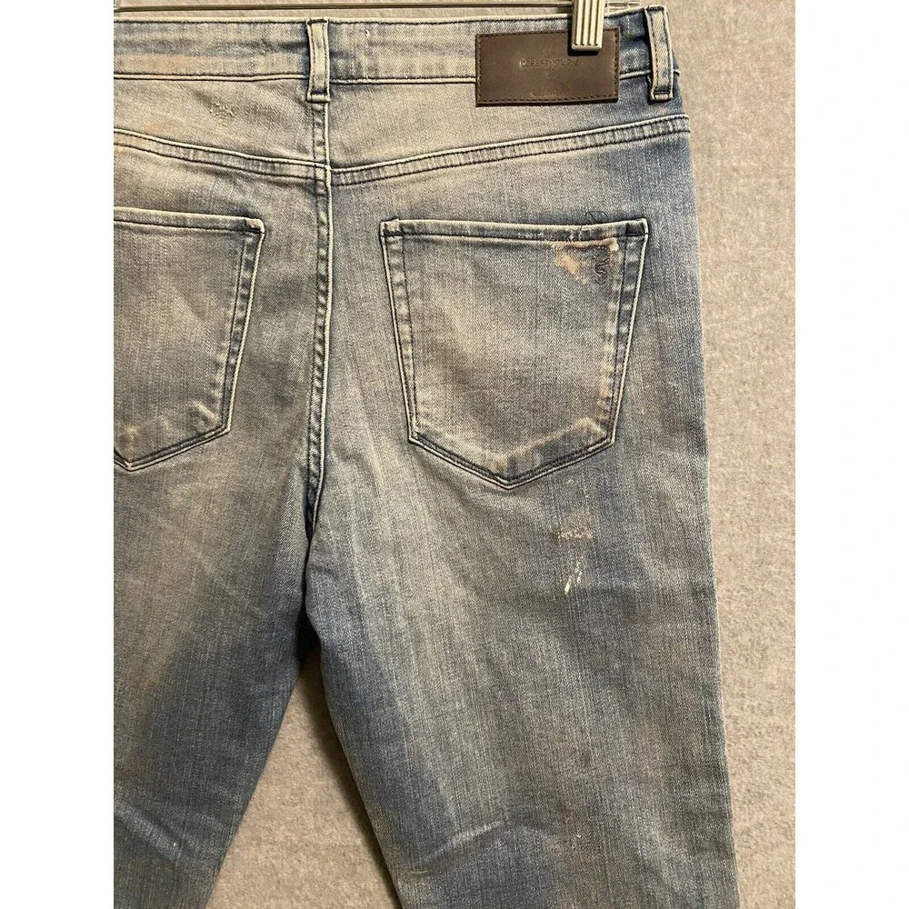 Desert Studio Jeans Womens 30 Blue Stretch Skinny Denim Distress Paint‎ Dubai - Picture 14 of 16